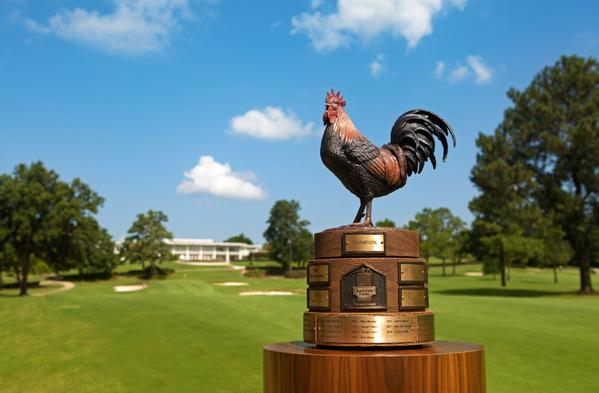 Sanderson Farms Championship trophy made by Malcolm DeMille